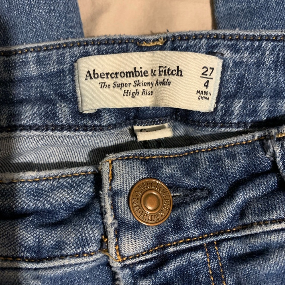 Abercrombie & Fitch Denim High Rise Jeans